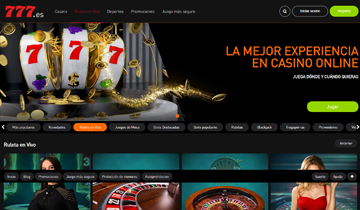 casino777 ruleta en vivo online