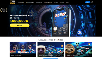 888 poker online reseña