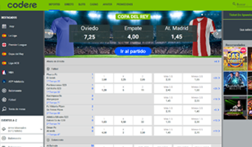 codere casa de apuestas online