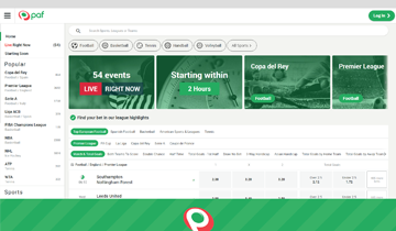 paf analisis apuestas online deportivas